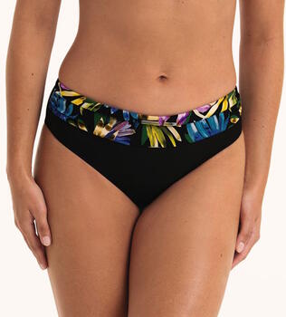 Anita Badmode Chiara Zwart/Print Bikini Broekje