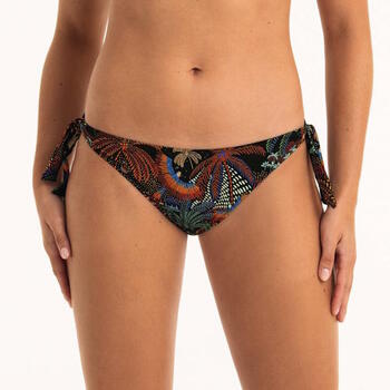 Rosa Faia Badmode Adella Zwart/Print Bikini Broekje