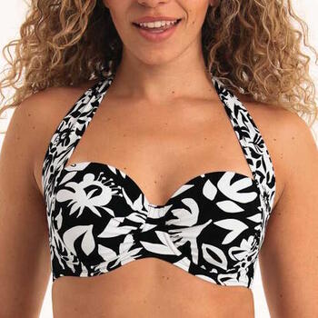 Rosa Faia Badmode Catalina Zwart/Wit Voorgevormde Bikinitop