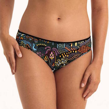 Anita Care Deja Zwart/Print Bikini Broekje