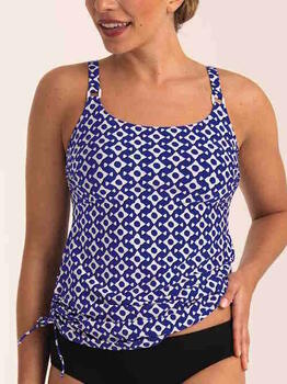 Anita Care Latina Blauw Prothese Tankini