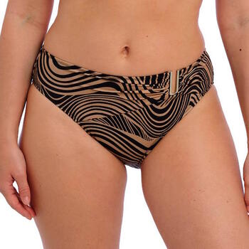 Fantasie Swim Pemba Island Zwart/Bruin Bikini Broekje