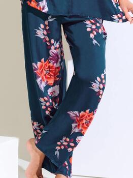 Lisca Amaryllis Marine Blauw Pyjamabroek
