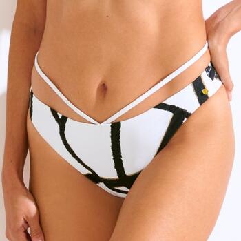 Lisca Swimwear Honolulu Wit/Zwart Bikini Broekje