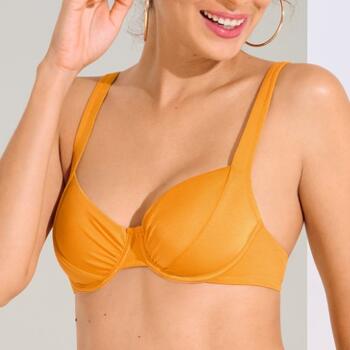 Lisca Swimwear Karpathos Oker Geel Soft-Cup Bikinitop