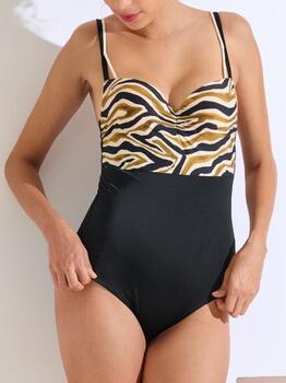 Lisca Swimwear Tanzania Zwart Badpak