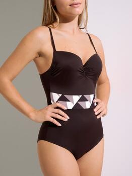 Lisca Swimwear Toulouse Bruin Badpak