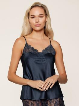LingaDore Sparkling Blue Marine Blauw Slipdress