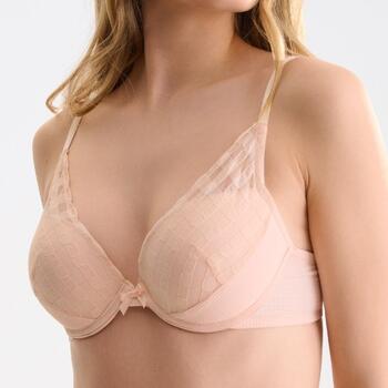 Lisca Infinity Apricot/Gold Push Up bh