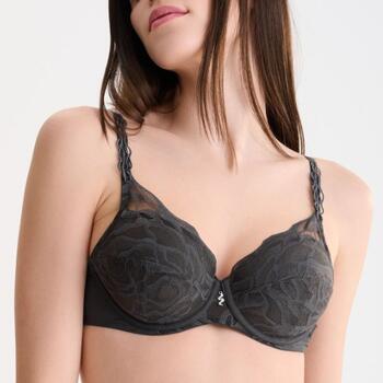 Lisca River Antraciet Push Up bh