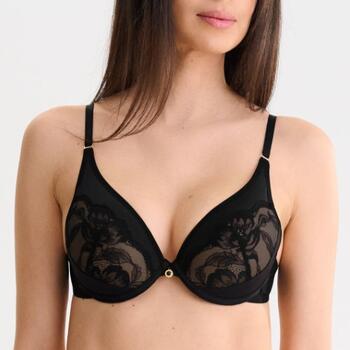 Lisca Robin Zwart Push Up bh