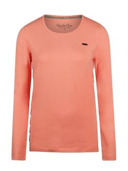 Charlie Choe Lovely Nights Coral Pyjamashirt