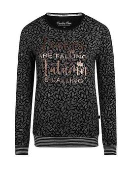 Charlie Choe Fall in Love Zwart Slaapshirt