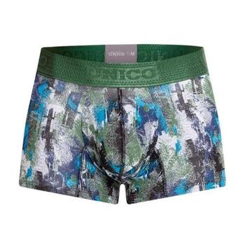 Mundo Unico Paneria Groen/Print Sport Trunk
