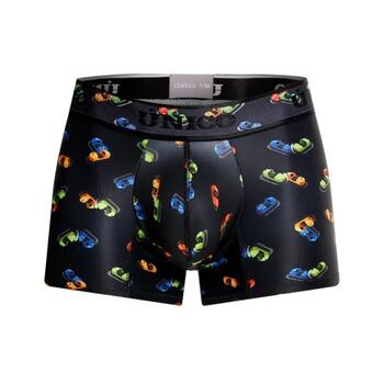 Mundo Unico Chocones Zwart/Print Sport Trunk