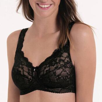Rosa Faia Bobette Zwart Wireless bh