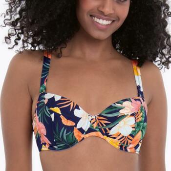 Rosa Faia Badmode Luna Marine Blauw Voorgevormde Bikinitop