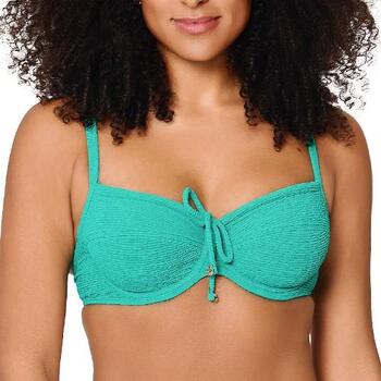 LingaDore Beach Stand Out Groen Soft-Cup Bikinitop