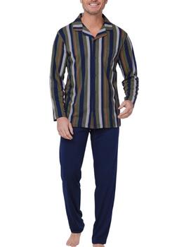 Pastunette Heren Marine Blauw Pyjama