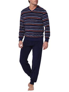 Pastunette Heren Marine Blauw Pyjama