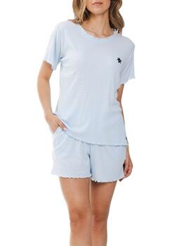 Rebelle Dames Blauw Shortama