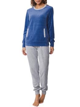 Pastunette Dames Marine Blauw Pyjama