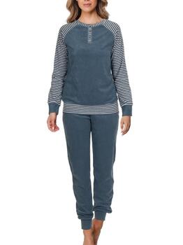 Pastunette Dames Marine Blauw Pyjama