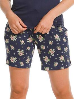 Pastunette Dames Marine Blauw Pyjamabroek