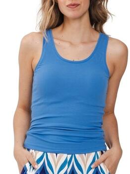Pastunette Dames Blauw Slaapshirt