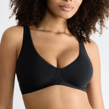 Sloggi Basic+ Zwart Wireless bh