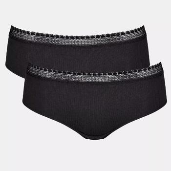 Sloggi GO Ribbed Zwart Short