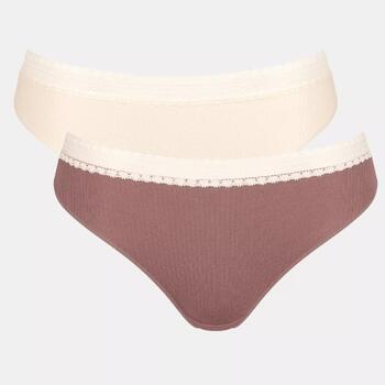 Sloggi GO Ribbed Bruin Slip