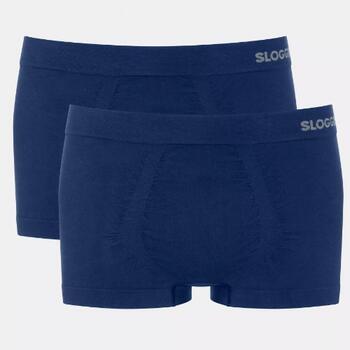 Sloggi Men GO Smooth Marine Blauw Katoenen Trunk