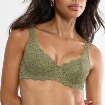 Triumph Amourette Olijf Groen Voorgevormde bh