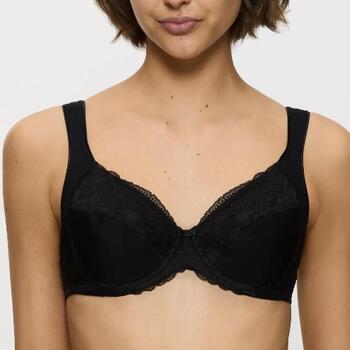 Triumph Modern Lace+Cotton Zwart Niet voorgevormde bh