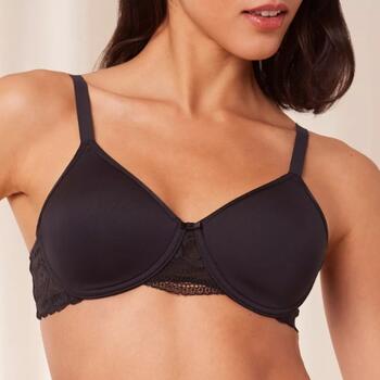 Triumph Modern Lace+Cotton Zwart Voorgevormde bh