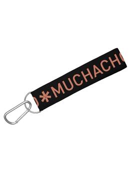 Muchachomalo Waistband Keychain Zwart/Roze Fashion