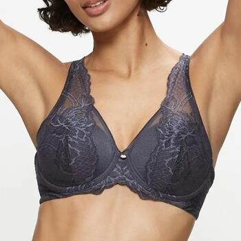 Triumph Wild Peony Florale Grijs Voorgevormde bh