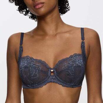 Triumph Wild Peony Florale Grijs Niet voorgevormde bh