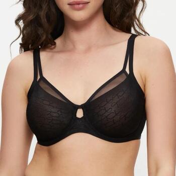 Triumph Signature Sheer Zwart Niet voorgevormde bh
