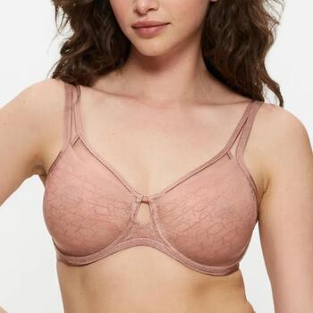 Triumph Signature Sheer Bruin Niet voorgevormde bh