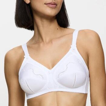 Triumph Doreen + Cotton 01 Wit Wireless bh