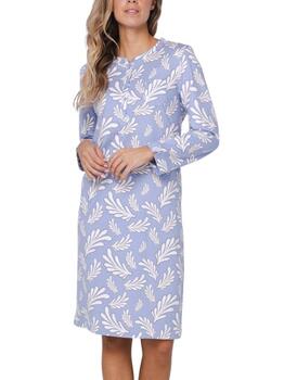 Pastunette Dames Blauw Nachthemd