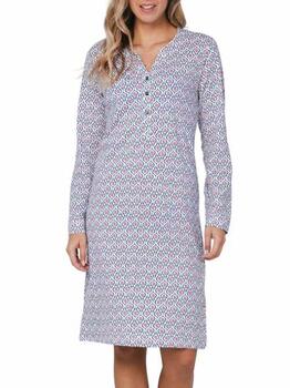 Pastunette Dames Blauw Nachthemd