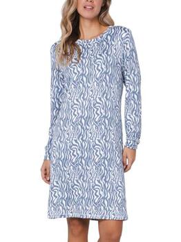 Pastunette Dames Blauw Nachthemd