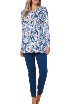 Pastunette Dames Blauw Pyjama