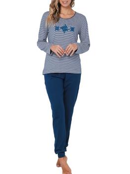 Pastunette Dames Blauw Pyjama