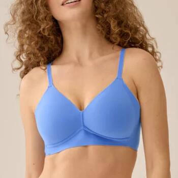 Naturana Side smoother Blauw Wireless bh