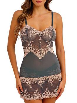 Wacoal Lingerie Embrace Lace Grijs/Roze Slipdress