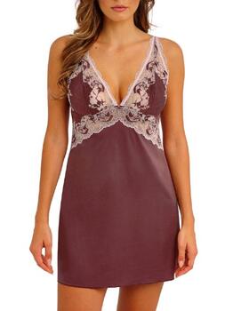 Wacoal Lingerie Modern Affair Bruin/Roze Slipdress